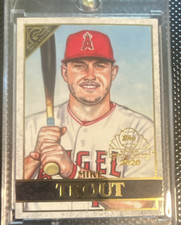 Topps Chrome 2020 Mike Trout Los Angeles Angels Gallery Preview #GP-1 Baseball