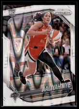 2025 Prizm WNBA White Seismic Prizms AALIYAH NYE #15 RC Las Vegas Aces
