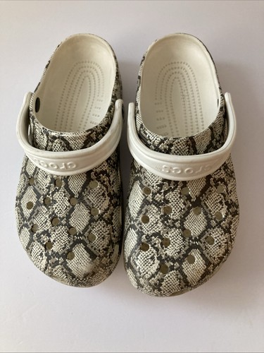 Croc Snake Skin Slip On Size 8 Men 10 Women