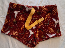 Harry Potter Wizarding World Sz Small Fleece Sleep Shorts Pajama Bottoms EUC