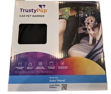 Trusty Pup Car Pet Organizer Car Net Barrier of Backseat For Pets  Kids NEW