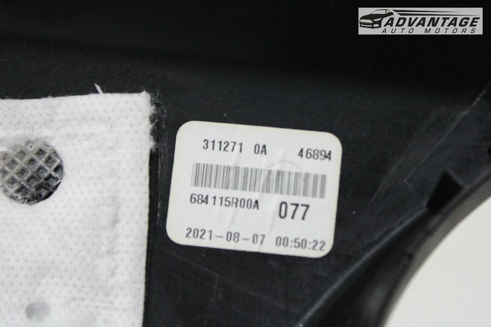 2021-2024 Nissan Kicks painel central rádio tela tampa moldura painel acabamento OEM - Imagem 4 de 4