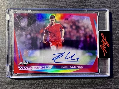   Leaf Vivid Imagery -Auto 6/6 /6  Xabi Alonso - Autogramm Autograph No Topps   
