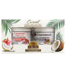 OKAY Coconut  Hibiscus Hair Care Gift Set - 34 oz
