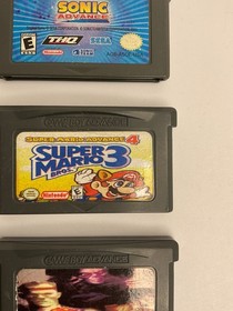 Lot of 15 Nintendo Gameboy Advance Games All Tested Working free shipping 