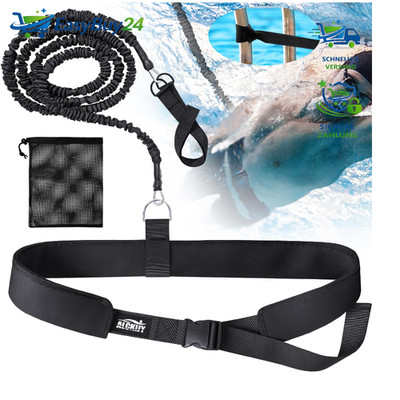 Schwimmgurt Einstellbar 2,5-7,5m Schwimmtrainer Gürtel Schwimmhilfe Pool Kinder