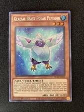 Glacial Beast Polar Penguin (BLAR-EN032) Battles of Legend: Armageddon 1st Ed NM