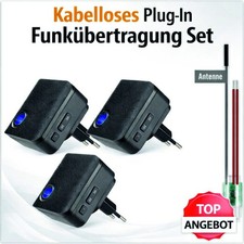 Funksignal Weiterleitung Funk Erweiterung Set Türklingel und Gong Empfänger