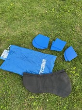 ProLite Black Tri-Pocket Saddle Half Pad Shimmable