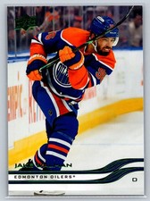 2025-26 UD Series 2 Holiday Green Foil Jake Walman Edmonton Oilers #315