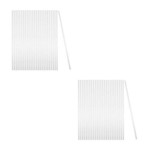  30pcs Round Acrylic Dowels: Crafting Clear Plastic Rods - 6mm X 12 Inches - Bild 17 von 20