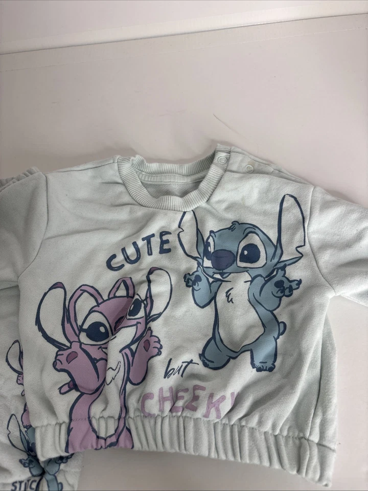 0-3M Disney Girl LILO &stich Track Suit - Image 2 of 4