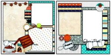 Puppy Love- PRINTED Scrapbook Pages - OliviasPieces