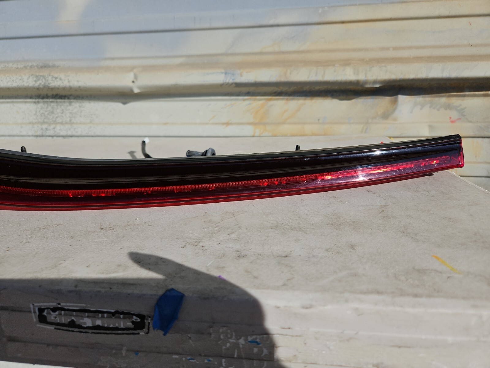 2017 2018 Toyota Prius Prime Full Led Center Brake Tail Light Used Oem