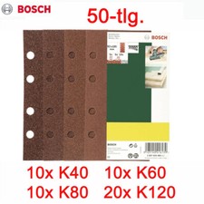 50 Schleifpapier Set Schleifblätter für Schwingschleifer METABO SR 356 357 4350