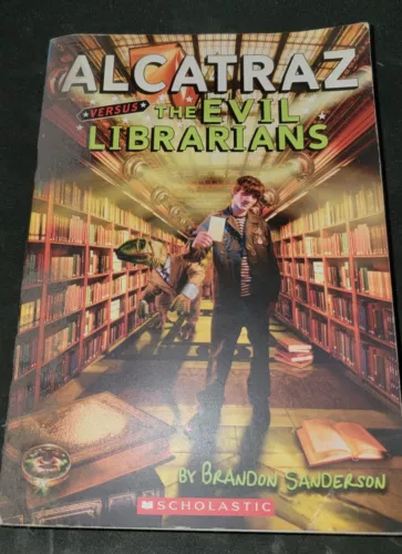 Alcatraz Versus the Evil Librarians by Brandon Sanderson (2008, Trade Paperback)