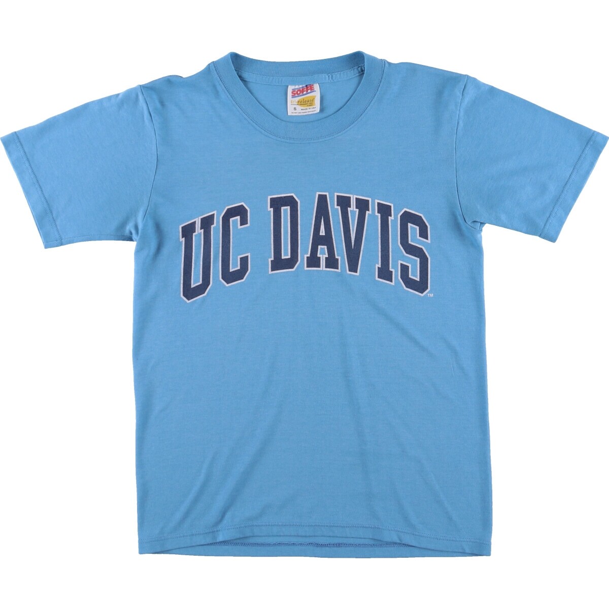 古着 SOFFE カレッジTシャツ USA製 レディースS相当 /eaa473715 SOFFE College T-shirt, Made in USA, Women's S size