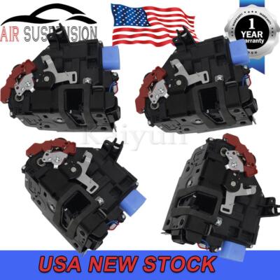 4x Fit PORSCHE Cayenne VW Touareg 7L Phaeton Door Lock Latch Actuator 7L0839016D