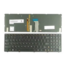 1 pezzo tastiera USA con retroilluminazione per laptop Lenovo Y580 Y580N Y580A Y590 Y590N