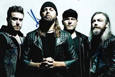 Bullet For My Valentine autograph signed 20x30 cm picture