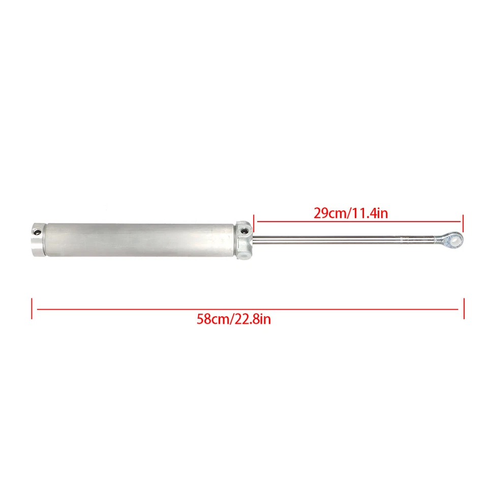 Cilindro hidráulico superior conversível alumínio 1 peça para Chrysler Sebring 1999-2006 - Imagem 2 de 4