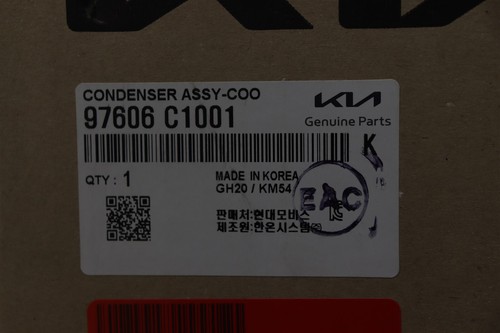 NEW OEM A/C Condenser 97606C1001 for Kia Optima 2.4L 2016-2018 - 第 2/8 張圖片