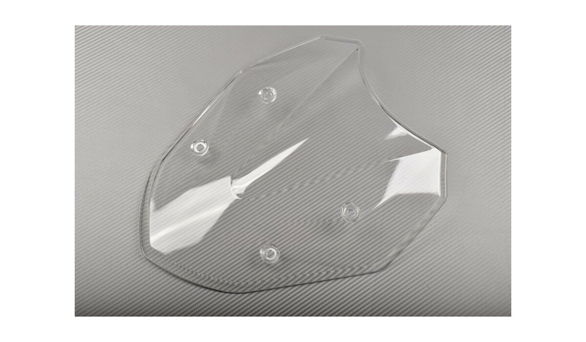 Cúpula de haute qualité en carbone gris clair et bulle claire pour BMW S1000XR - 2