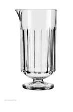 25 oz. Large Cocktail FOOTED STIRRING GLASS Bartender Drink Mixing Pitcher 