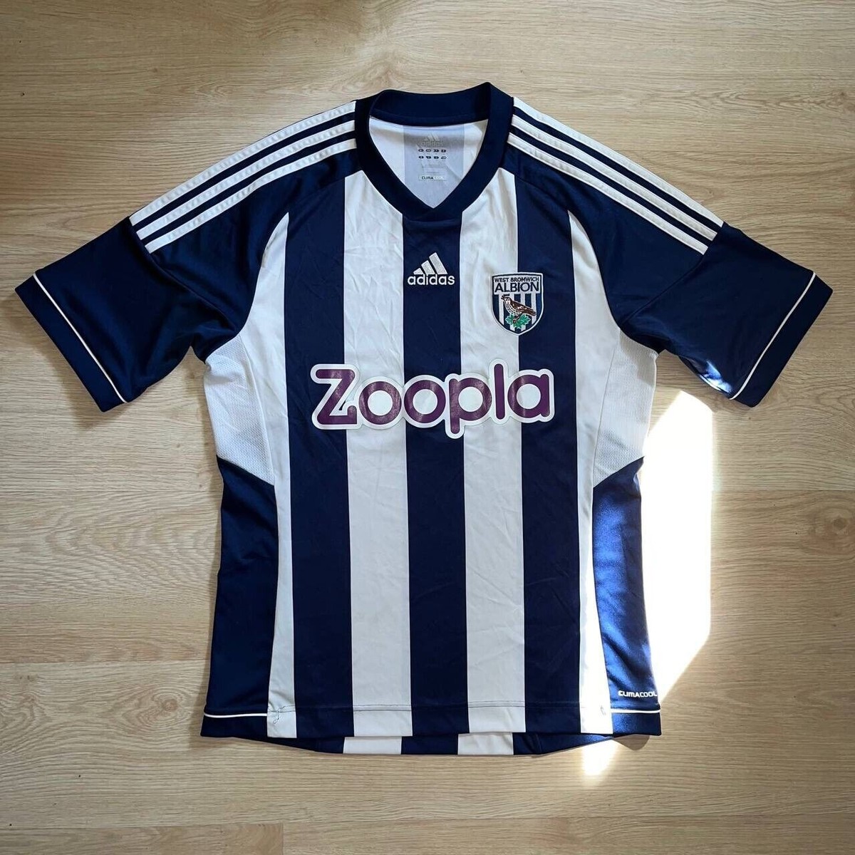WEST BROMWICH ALBION 2012/2013 FOOTBALL HOME JERSEY SIZE “L