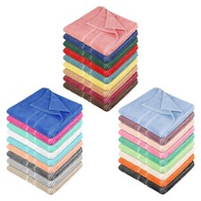 Gäste Handtücher Badetücher Duschtücher Saunatuch 100% Baumwolle Frottee 500g/qm