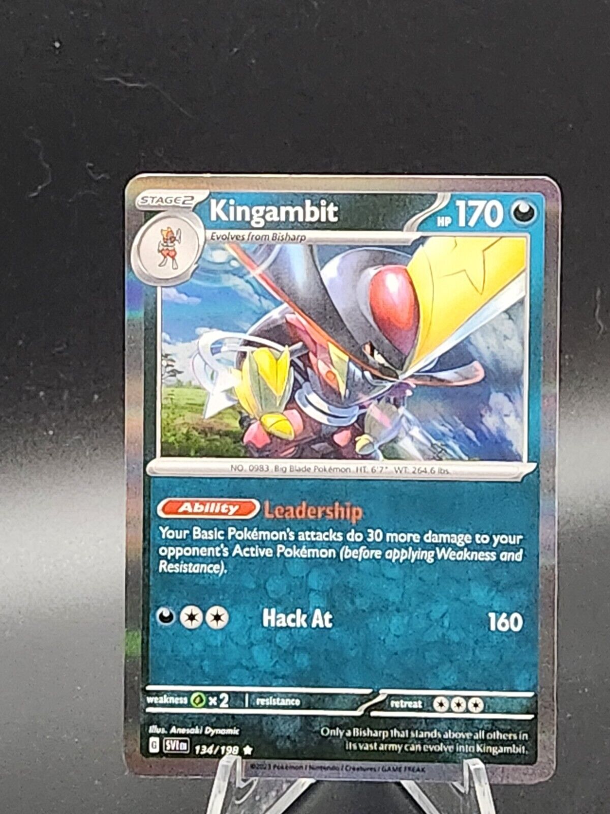 Kingambit (sv1-134) - Pokémon Card Database - PokemonCard