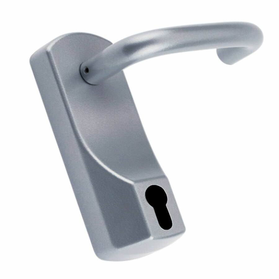 Union ExiSafe Outside Access Device Lever Handle (J-CE855OADL-SIL)