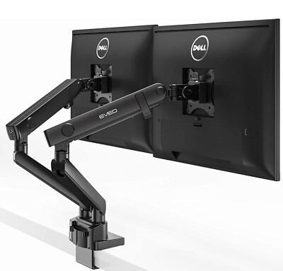 Eveo Dual Monitor Desk Mount 