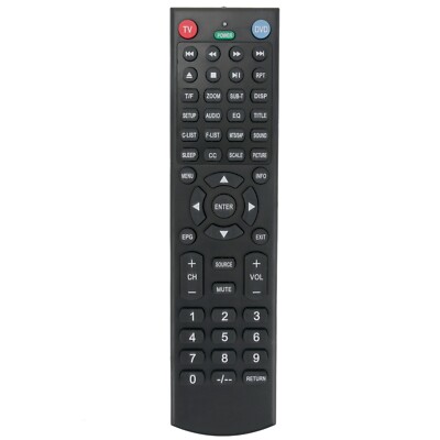 Replace Remote Control for Jensen TV JTV19DC JE2815 JE4015 JE5015 JE3215 JE3214