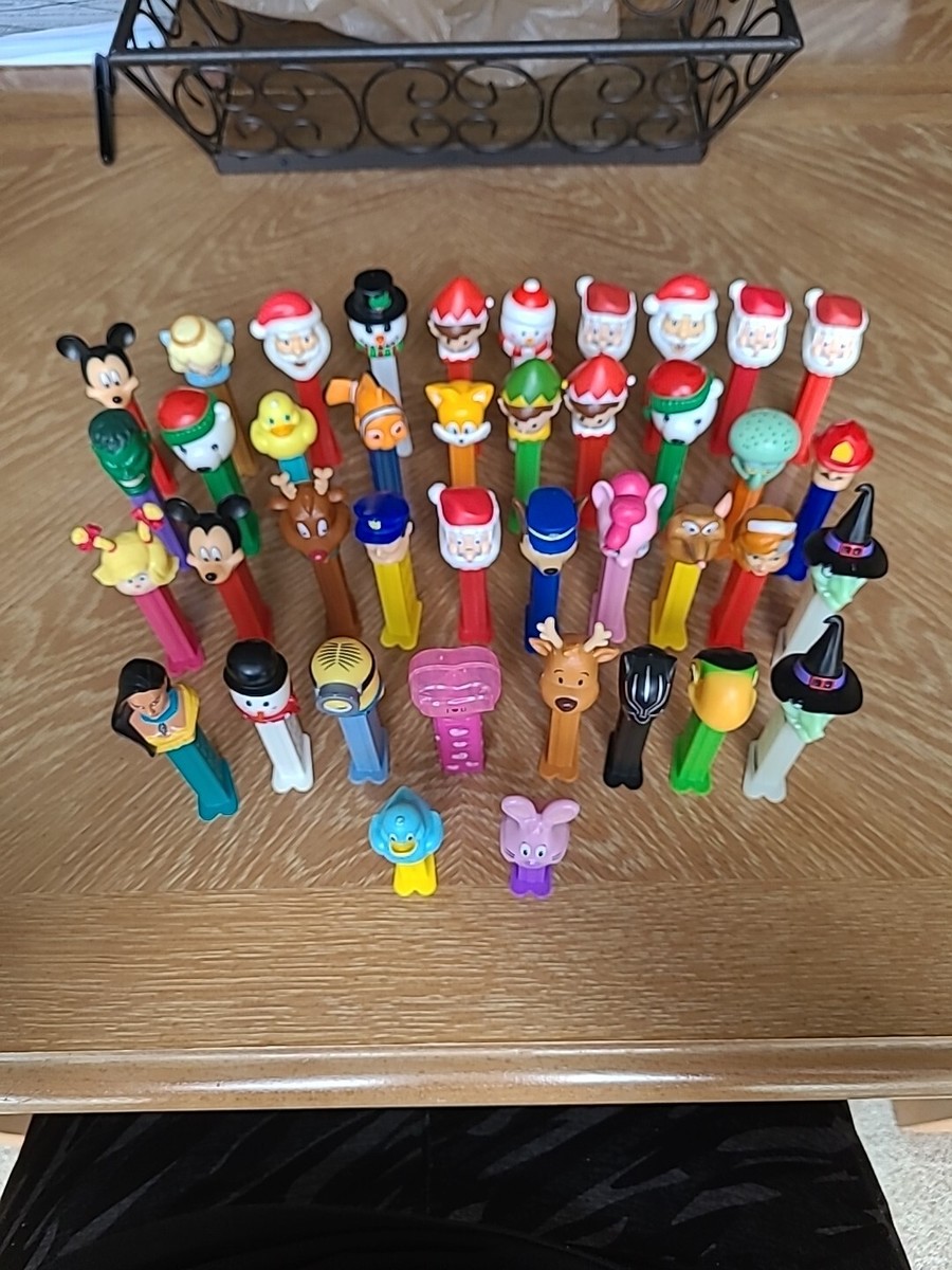 Vintage PEEZ Candy Dispenser Lot 40 Pcs | eBay
