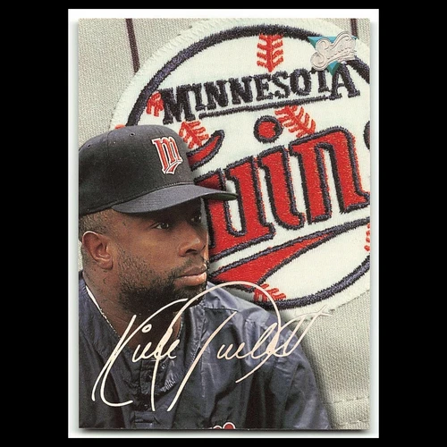 Kirby Puckett #214 1993 Studio Minnesota Twins Baseball Card MLB NM