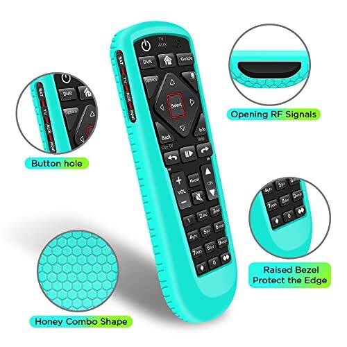 2 Pack Case for Dish Network Remote 52.0/54.0, Silicone Cover for Dish