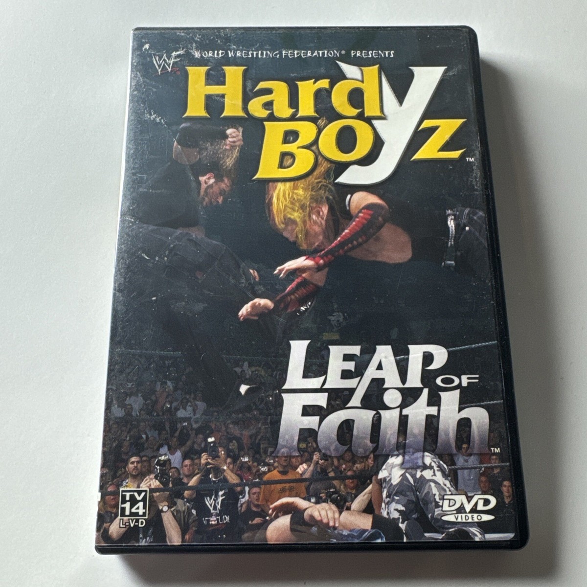 WWF -Hardy Boyz: Leap of Faith DVD 2001 Matt Jeff Hardy Boys WWE