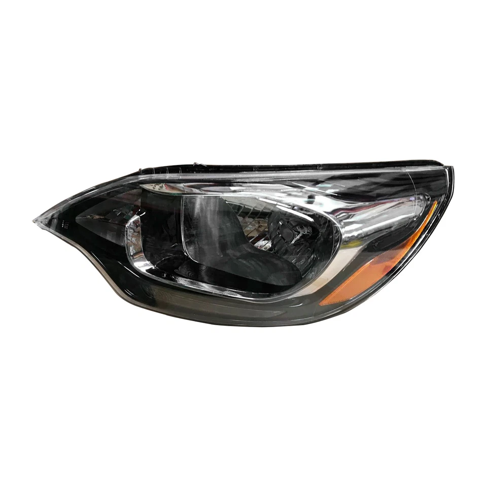 For 2018 2023 Kia Rio Sedan Halogen Headlight Assembly Left Right Pair Set 2pc - Image 2 of 4