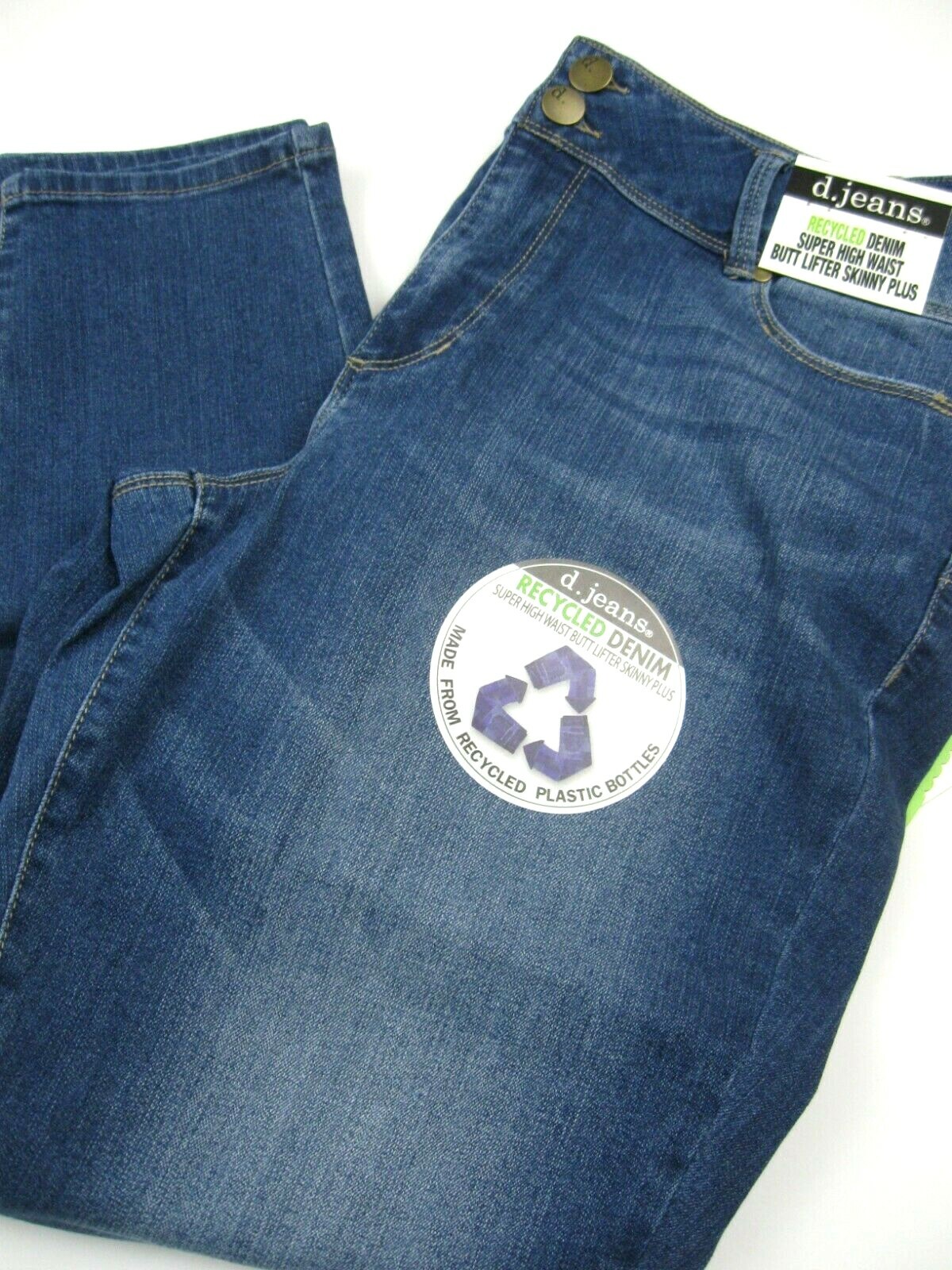 Купить NWT Womens D. Jeans sz 14W Super 