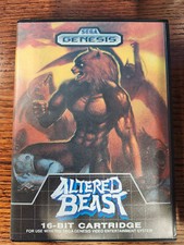 Altered Beast (Sega Genesis, 1989) Authentic CIB w/ Manual - Tested!