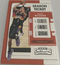 2021-22 Panini Contenders Basketball Devin Booker Phoenix Suns Season Ticket #9