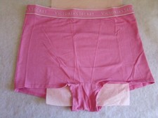New Victoria  s Secret Pink Cotton High Waist Boyshort Panty
