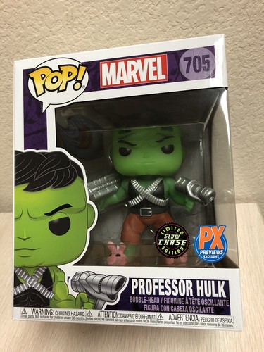 Funko Pop! CHASE Professor Hulk Glow 