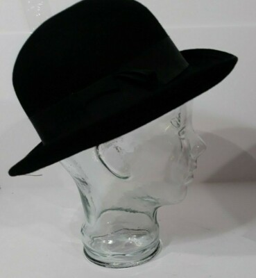 Vintage Rare Black 100% Wool Made In The USA WPL 4804 Size  display picture 3