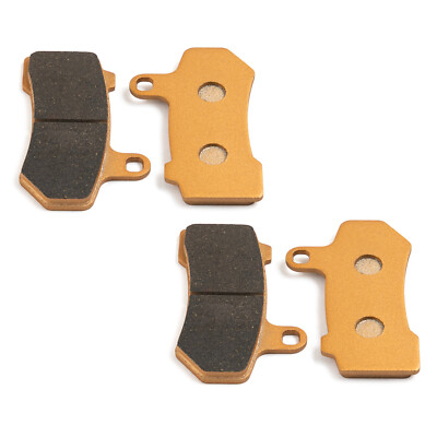 2 Sets Front Brake Pads for Harley 08-23 Touring Road King Electra Street Glide