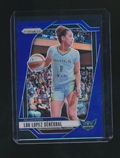 LOU LOPEZ SENECHAL 2024 PANINI PRIZM WNBA BLUE PRIZM PARALLEL 004/199 #121