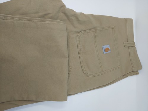Carhartt Canvas Work Pants BN2291-M D RELAXED FIT CELLPHONE POCKET. - Picture 3 of 4