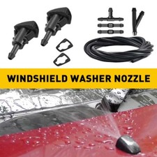 2pcs Windshield Wiper Washer Nozzle Spray Jet For 2011-2017 RAM 1500 2500 3500