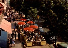 DÜSSELDORF Königsallee Cafe ca. ~1960 alte ...
